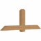 Ekena Millwork Eugene Smooth Timber Gable Bracket, Western Red Cedar, 72"W x 27"H x 5 1/2"D x 5 1/2"F, 9/12 Pitch GBW072X27X0606EUG00SWR - alternate 2